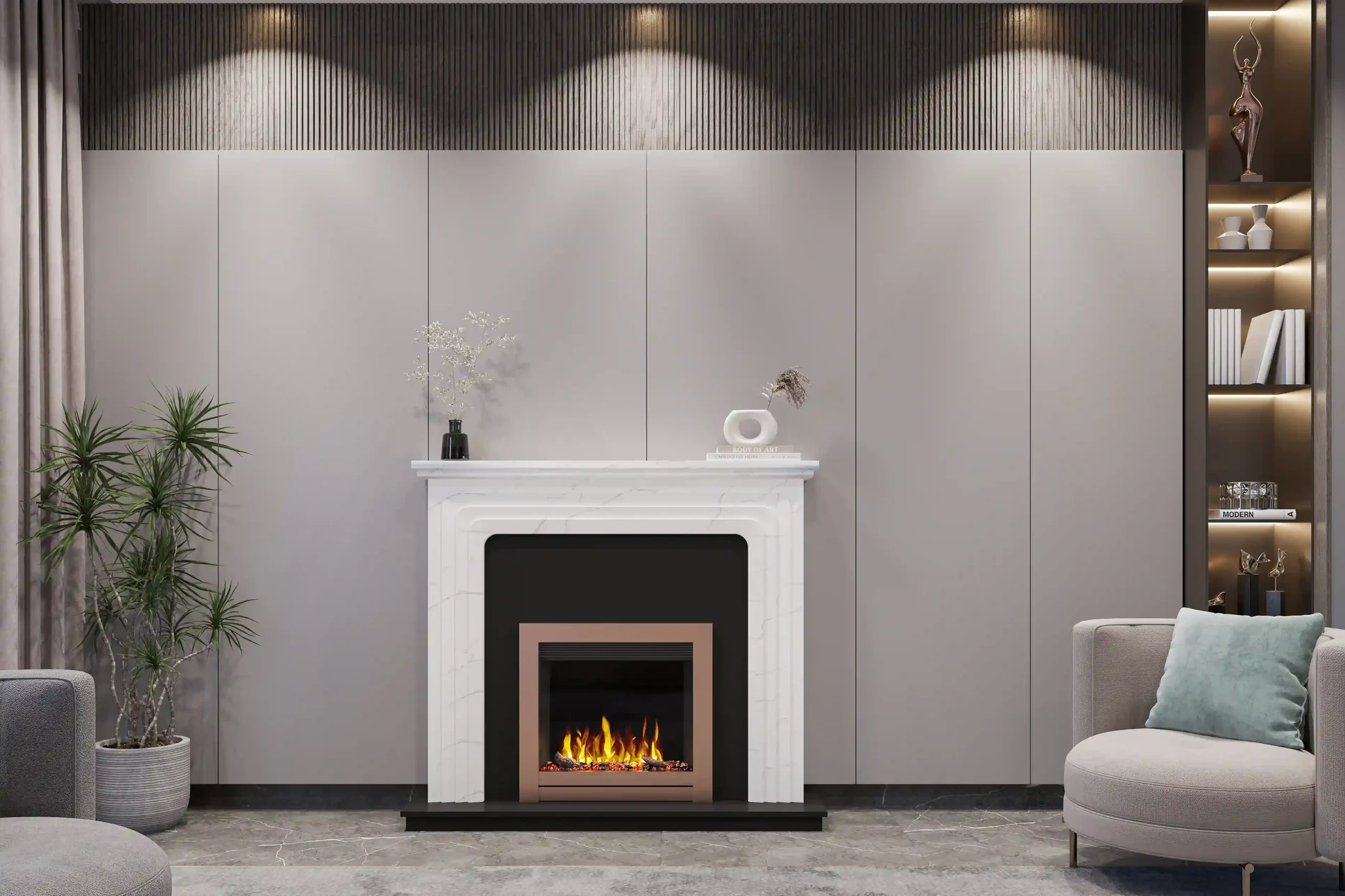 PILLASTRO FLAMORA P610 ARISTON CARRARA