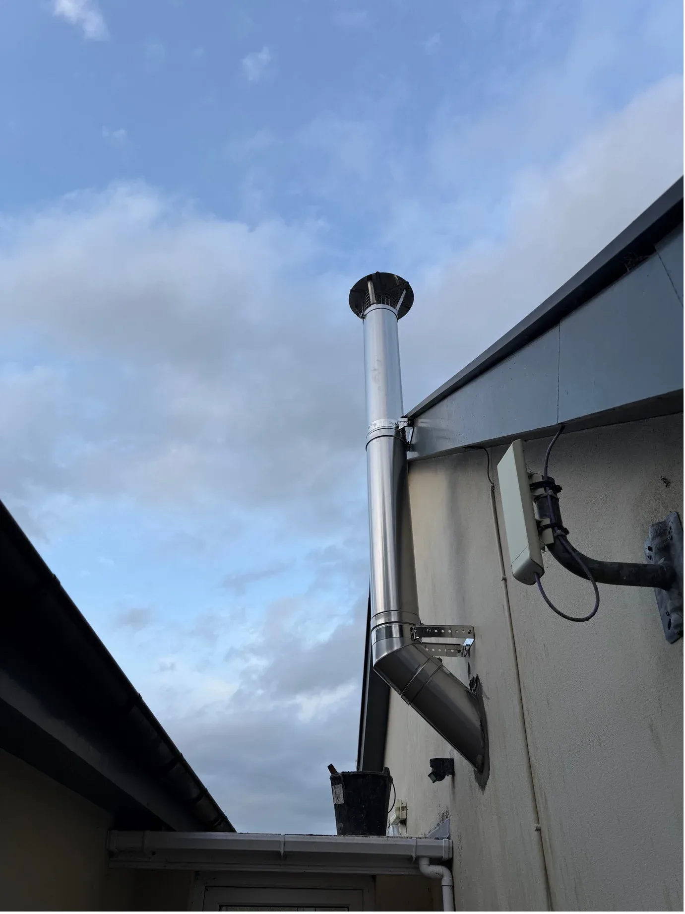 Twin wall chimney system