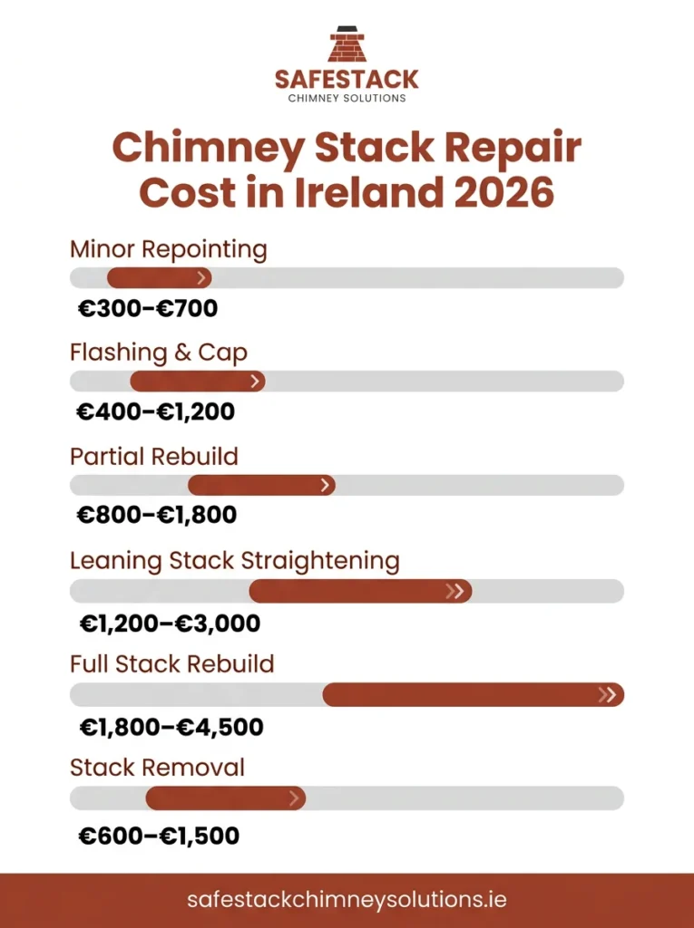 chimney stack cost infographic